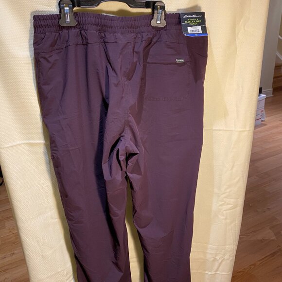 GapKids Purple Fleece Lined Pants - Picture 2 of 7